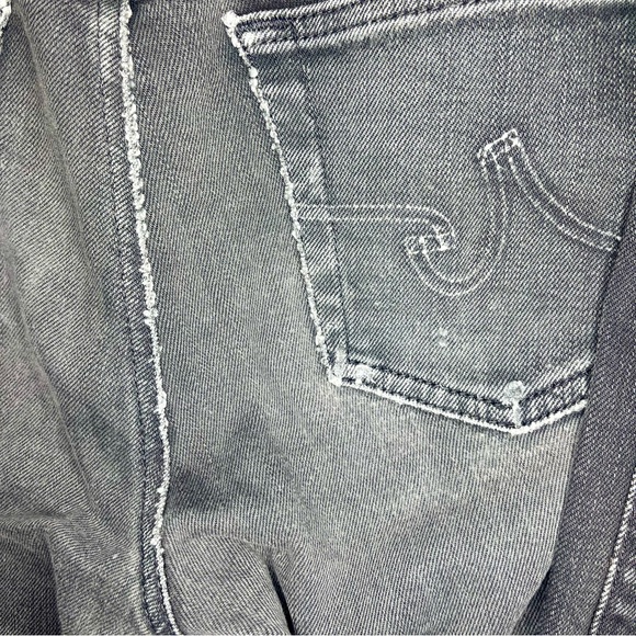 AG Adriano Goldschmied Black Distressed Skinny Jeans! - Picture 13 of 14